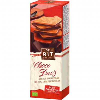 De Rit Choco Duo's fondente (150g)